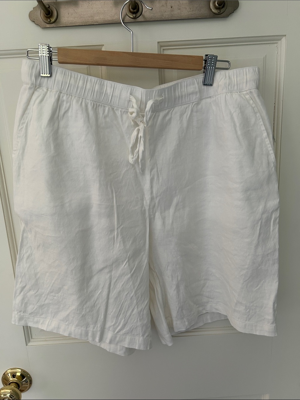 NYDJ Linen Viscose Shorts, sz M